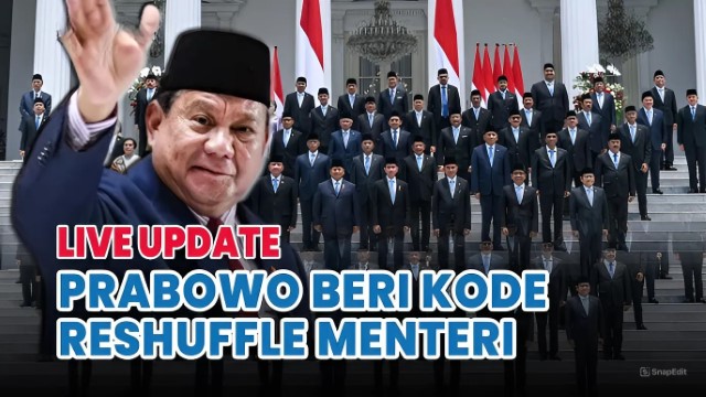 Ada Sinyal Prabowo Lakukan Reshuffle, Bahlil Masuk di Daftar 5 Menteri Layak Diganti Versi Celios