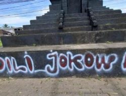 Marak Aksi Vandalisme Adili Jokowi di Kepanjen Malang, Polisi Turun Tangan