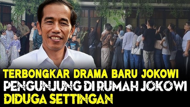 Mantan Pendukung Jokowi Buka Kedok Mengapa Rumah Jokowi Diserbu Warga, OH TERNYATA!!