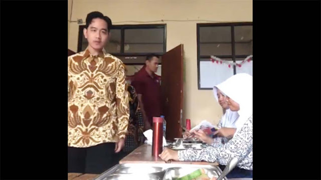 Gibran Pantau Makan Bergizi Gratis Lagi di SMA, Netizen Pertanyakan Jobdesk Wapres: Gini-gini Doang?