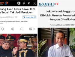 Pandji Pragiwaksono Tanggapi Pernyataan Plin-Plan Jokowi Soal IKN: Kehilangan Pegangan...