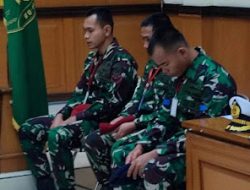 Dijerat Pasal Hukuman Mati, Anggota TNI Terdakwa Pembunuhan Bos Rental di Tangerang Tertunduk Lemas