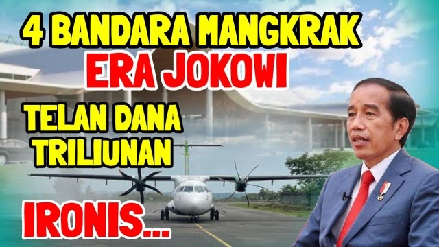 DAFTAR Bandara Yang Sepi Bagai Kuburan, Proyeknya Telan Anggaran Puluhan Miliar!