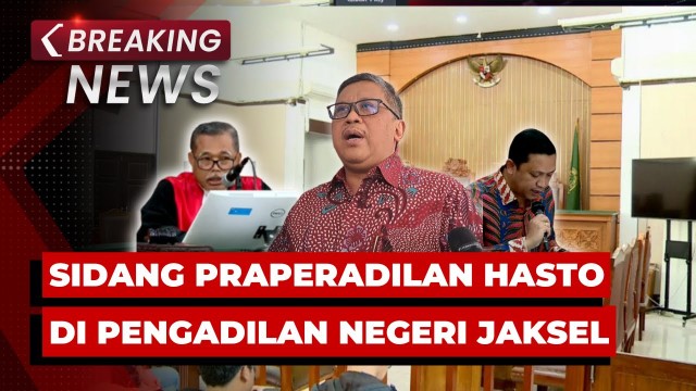 SERU! Sidang Praperadilan Hasto Memanas, KPK dan Tim Hukum Hasto Bersitegang di Meja Hakim