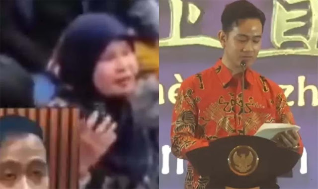 Heboh Lagi, Video Emak-Emak Ngamuk ke Jokowi Gegara Gibran Jadi Wapres: Anak Bapak Bisa Apa Coba?