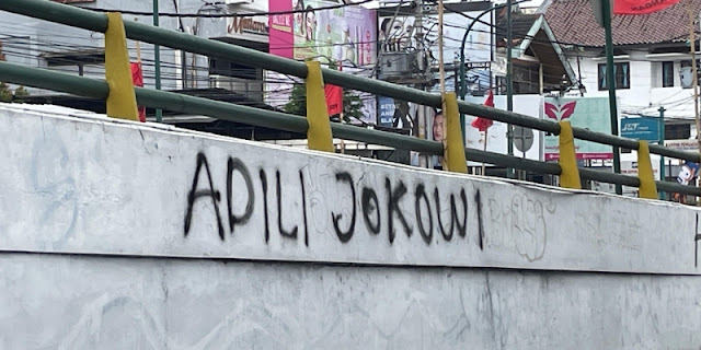 Graffiti Adili Jokowi Marak Bukti Rakyat Masih Waras