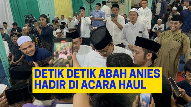 Anies Jadi Idola Warga, Menteri Prabowo Dicuekin Saat Hadir di Acara Yang Sama