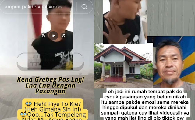 Link Video Ampun Pakde Durasi 54 Detik yang Viral di TikTok dan X, Begini Faktanya