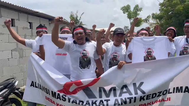 Warga Gelar Aksi Long March, Minta Bareskrim Tangkap Kades Kohod Terkait Pagar Laut Tangerang