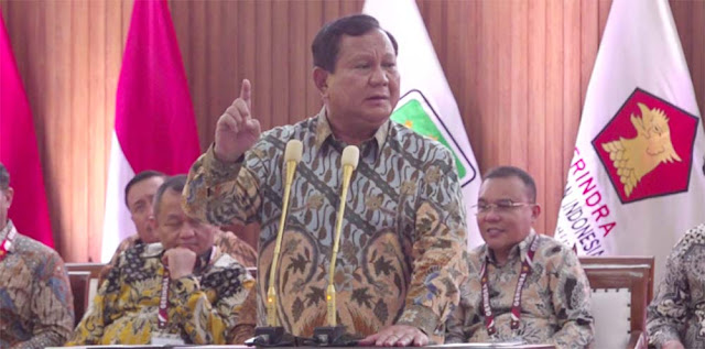 Kepentingan Rakyat yang Utama, Prabowo Minta Seluruh Pihak Kesampingkan Dendam