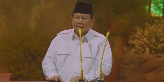 Prabowo: Jangan Calonkan Saya Lagi Kalau Program Gagal