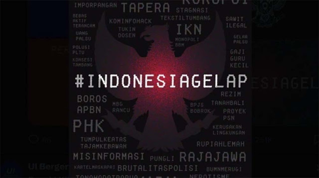 Tagar IndonesiaGelap Makin Ramai di X, Netizen Seret Nama Jokowi dan Bahlil