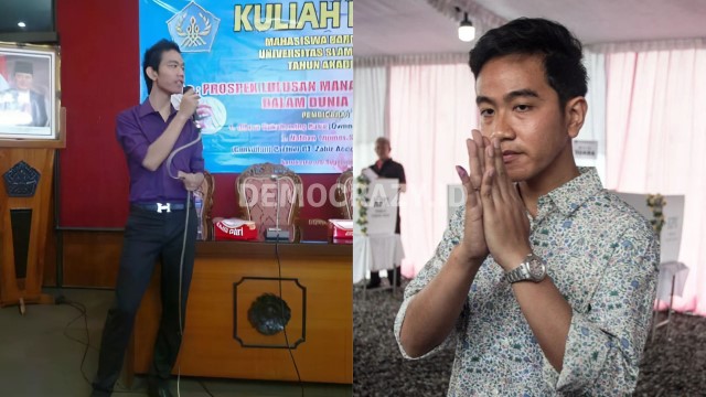 VIRAL Gibran Berani Kunjungi Kampus di Tahun 2012, Publik Soroti Penampilannya: Orator Kegelapan!