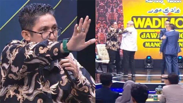 Kocak, Debat Panas Firdaus Oiwobo vs Pitra Romadoni Berakhir Nyaris Adu Jotos di Atas Panggung