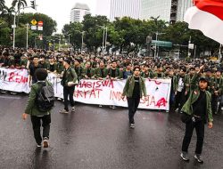 Media Asing Soroti Aksi Unjuk Rasa Mahasiswa Tagar IndonesiaGelap