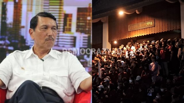 Luhut Gertak Mahasiswa Yang Serukan Indonesia Gelap, Aktivis Geram: Hentikan Ocehanmu!