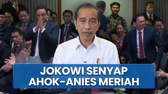 MOMEN Sertijab Gubernur Jakarta: Nama Jokowi Disoraki Huuuu!, Ahok & Anies Yesss!