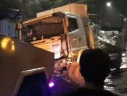 Kecelakaan Beruntun 2 Truk dan Minibus di Tol Cipularang, 4 Orang Terluka