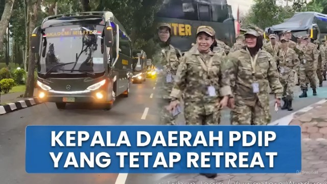 Siapa Kepala Daerah Dari PDIP Tetap Mengikuti Retreat di Akmil Magelang? Ini Daftarnya!