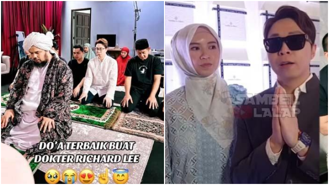 Detik-detik dr Richard Lee Masuk Islam, Sang Istri Ikutan Mualaf?