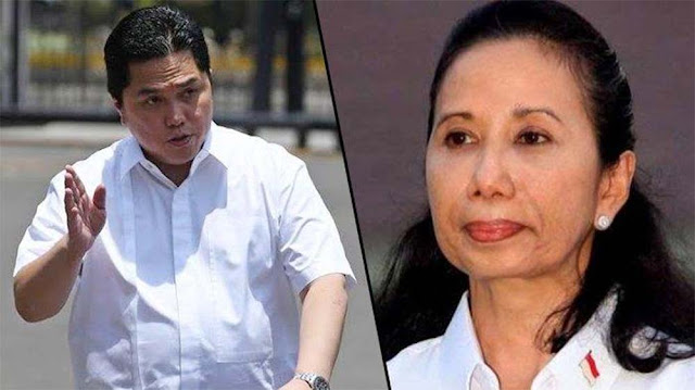 Menteri BUMN: Rini Soemarno Vs Erick Thohir