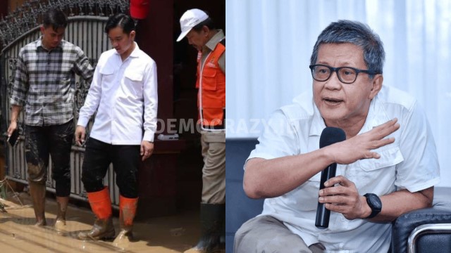 Makjleb! Sebut Gibran Cuman Jadi Beban Negara, Rocky Gerung: Dia Tak Bisa Hasilkan Ide, Cuman Gulung Celana Datangi Banjir