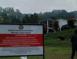 Penataan Kawasan Puncak Bogor Berlanjut, Giliran Kemenhut Segel 4 Vila di Cisarua