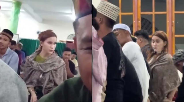 Viral Waria Salat Tarawih di Tengah Jamaah Pria: Pasti Hatinya Bergejolak