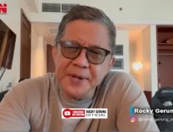 Kemenkeu Belum Rilis APBN 2025, Rocky Gerung: Ada Data yang Disembunyikan?