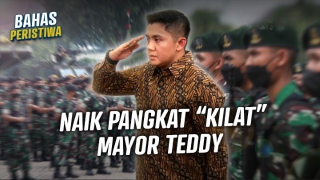 POLEMIK Kenaikan Pangkat Kilat Letkol Teddy Indra Wijaya, Orang Dekat Prabowo Ini Didesak Mundur Dari TNI!