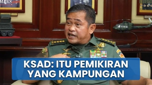 KSAD Geregetan Ribut-Ribut Seskab Teddy Jadi Letkol & TNI Pegang Jabatan Sipil: Otak Kampungan!