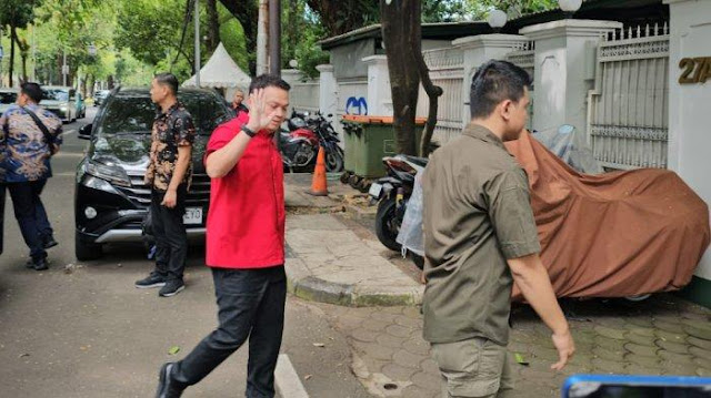 Sejumlah Anggota Komisi III DPR dari PDI Perjuangan Merapat ke Rumah Megawati di Menteng