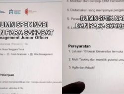 Viral Rekrutmen BUMN 2025 Wajib Lulusan 10 Kampus Terbaik di Indonesia, Netizen: Gini Amat Nyari Kerja