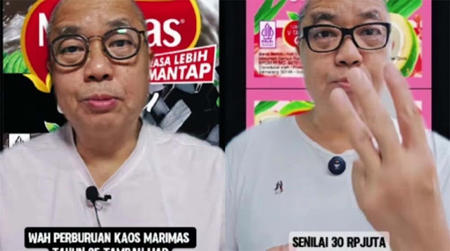 Viral Sayembara Kaos Marimas Tahun 1995 Bikin Heboh, Hadiahnya Rp 30 Juta