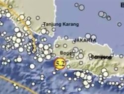 Gempa Magnitudo 5,2 Guncang Bayah Banten