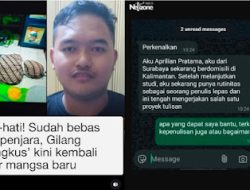 Gilang Bungkus Berulah Lagi, Beredar Chattingan Bujukan demi Salurkan Hasrat Fetish Kain Jarik