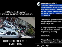 Viral, Diduga Anggota TNI Pukuli Juru Parkir Disabilitas gegara Spion Mobil