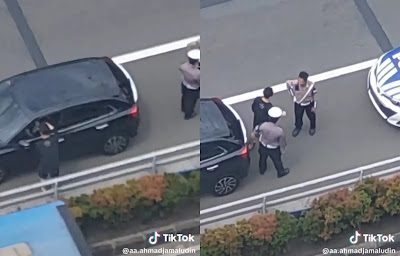 Polisi Ngaku Nolak Uang dari Pemobil Viral yang Melanggar di Tol Jakarta, Kamu Percaya?