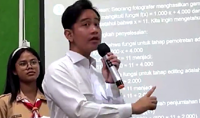 Gibran Ajarkan Siswa Selesaikan Materi Pelajaran Sekolah Pakai AI, Netizen: Kok Diajarin Curang