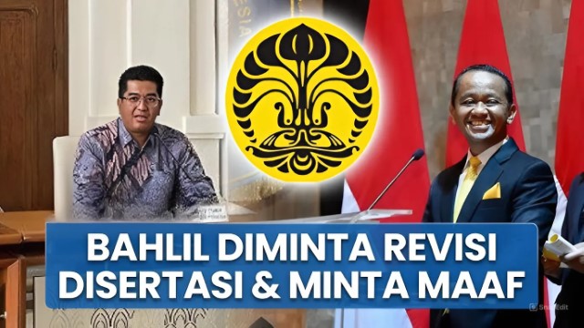 Buntut Kasus Disertasi Bahlil, Rektor Tak Berdaya, Prof Kiki: UI Lebih Kotor Dari Pabrik Kaleng!