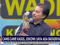 Roy Suryo Ibaratkan Jokowi Petruk, Bumi Wakanda jadi Gonjang-ganjing karena Dia