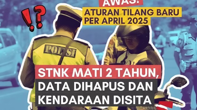 Negara Galak ke Rakyat Kecil: Polisi Bisa Sita Kendaraan STNK Mati Tuai Kritik Pedas!