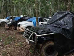 Pelaku Sabung Ayam Way Kanan Ternyata Orang-orang Kaya, 20 Mobilnya Tertinggal di TKP Penembakan