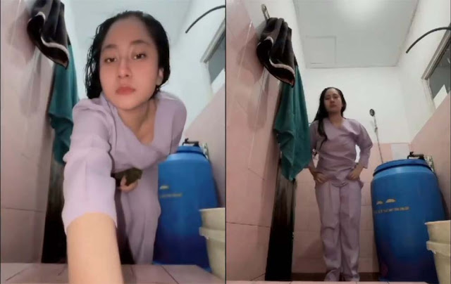 Heboh! Beredar Video 40 detik Bidan Rita Beraksi di Kamar Mandi