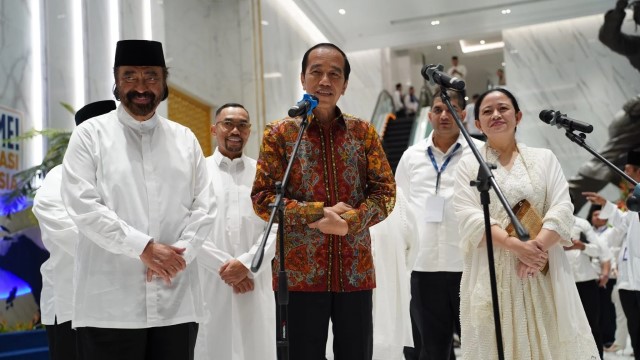 Jokowi Sebut Rakyat Senang Kalau Pemimpinnya Rukun, Sindir Siapa?