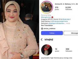 Anggota DPR Termuda Annisa Mahesa Diduga Punya Akun Alter Tak Senonoh