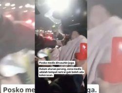 Amankan Aksi Demonstrasi di Malang, Polisi Diduga Menyasar Tim Medis, Netizen: Medis Diacak-acak Sama Polisi!