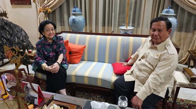 Terungkap! Prabowo Temui Megawati di Teuku Umar Tanpa Komunikasi dengan Jokowi