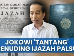 Jokowi Gerah Soal Tudingan Ijazah Palsu: Yang Menuduh Harus Membuktikan!