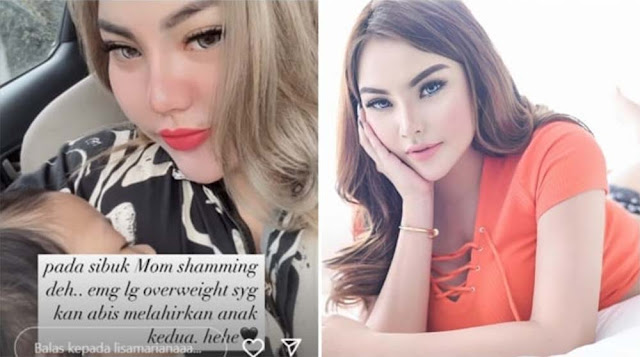 Balik ke Setelan Awal, Lisa Mariana Ternyata Sudah Punya Badan Berisi dari Dulu